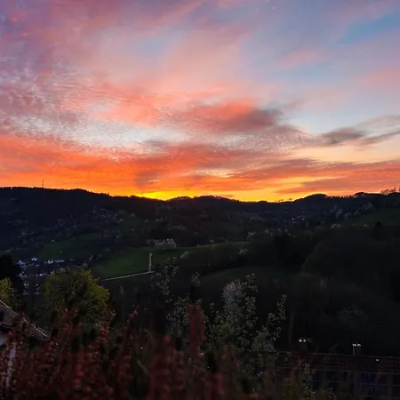 Abendrot Lindenfels